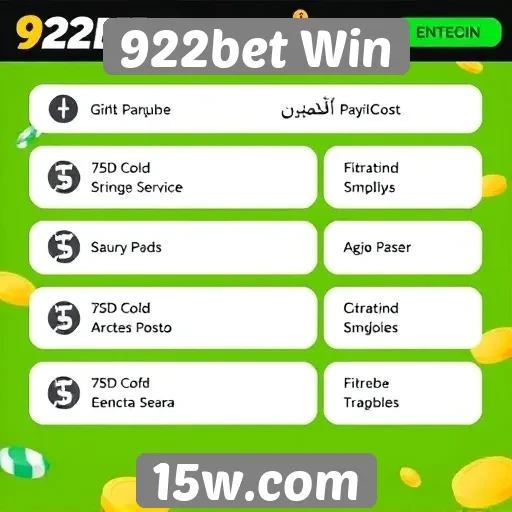 Métodos de pagamento oferecidos pelo 922bet Win