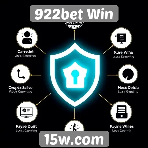 Funcionalidades de segurança e proteção no 922bet Win